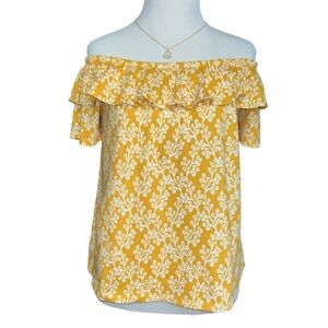 Loft off shoulder blouse